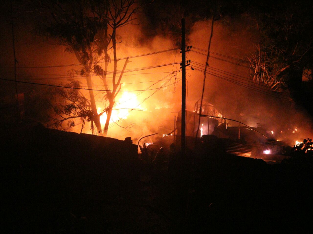 ಉಡುಪಿ: ಬ್ರಹ್ಮಾವರದಲ್ಲಿ ಬೆಂಕಿ ಅನಾಹುತ